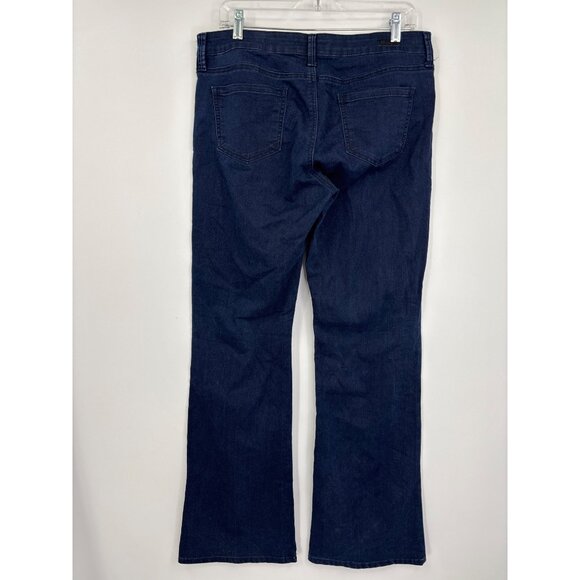 Kut From The Kloth Josephine Slim Bootcut Jean Indigo Blue Size 10 - Picture 3 of 5